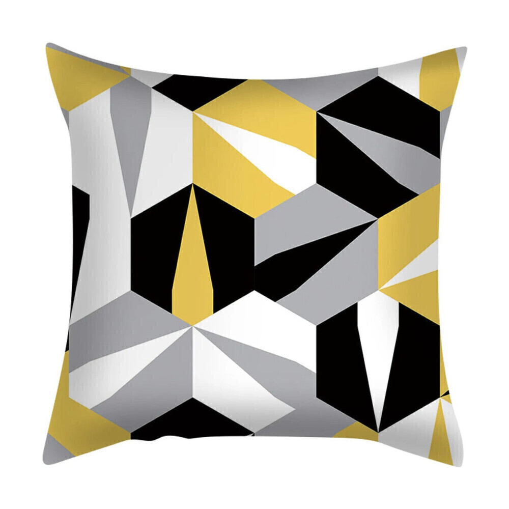 Abstract Pattern Pillow Covers Multicolored